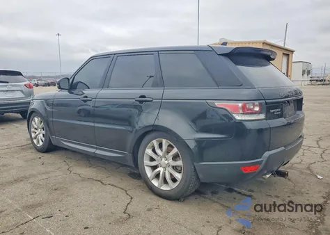2016 Land Rover Range Rover Sport Hse from USA, damaged, VIN SALWR2KF2GA633674